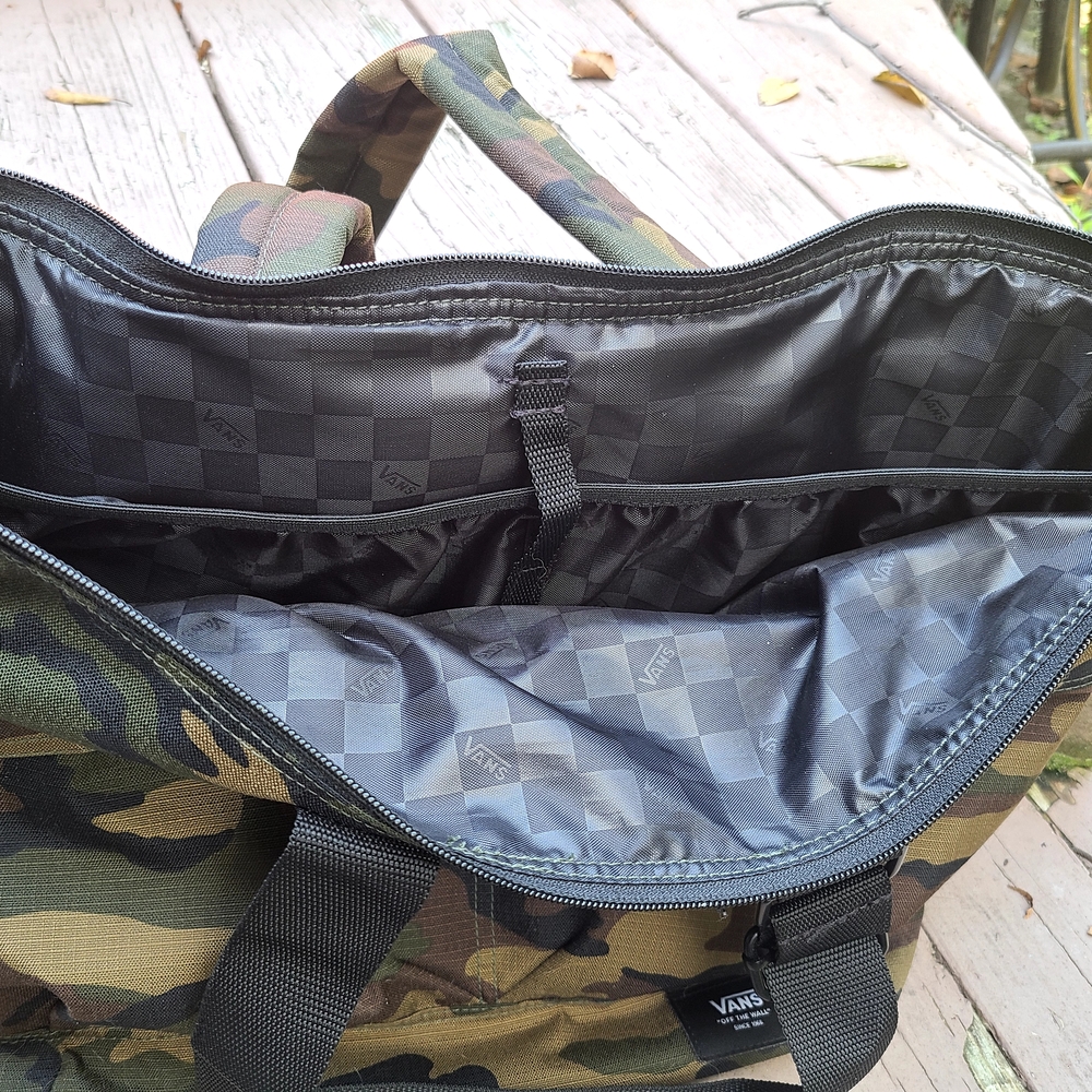 Vans Camouflage Duffel Bag for Men